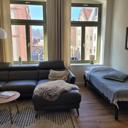 Cosel Apartment Altstadt Radfahrer Balkon Meißen المظهر الخارجي الصورة